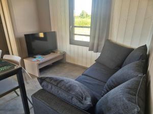 Campings Chalet dans domaine avec piscine : photos des chambres