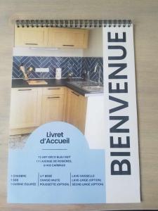 Appartements T2 Bleu Nuit Art- deco : photos des chambres