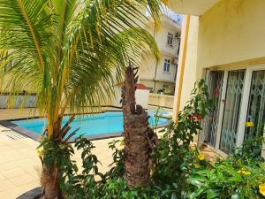 Avenue soleil sur mer