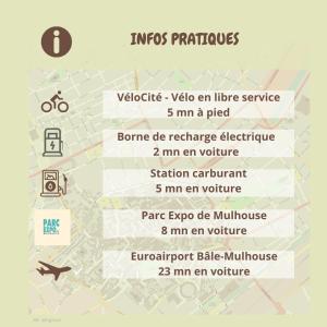 RB-2G - Appartement F2 au 2ème étage à Mulhouse de 1 à 2 pers