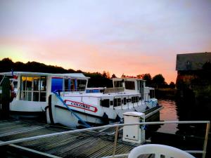 Bateaux Location de bateau a quai : confort pour 5 a Chenille-Change, Anjou - API-1-46-23 : Maison de Vacances