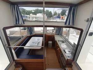 Séjour atypique sur une Pénichette vintage avec terrasse - Pontailler-sur-Saône - API-1-46-20 - Athée