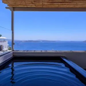 Sensia villa with Hot tub and Caldera View - Thólos