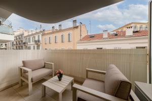 Beautiful apartment Cannes center terrace parking