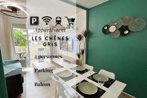 Appartements 069 - Studio Les Chenes Gris, Parking, Tram, CHU : photos des chambres