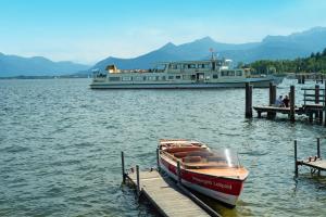 Ferienwohnung mit Garten am Chiemsee