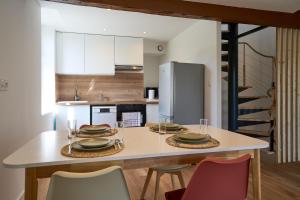 Appartements Le Rempart Harmonieux - Triplex au pied de la Cite : photos des chambres