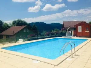 Duplex dans chalet avec superbe vue lac et piscine commune - Gérardmer