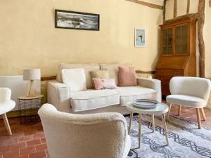 Maisons de vacances La Longere Bleue Maison 6 couchages : photos des chambres
