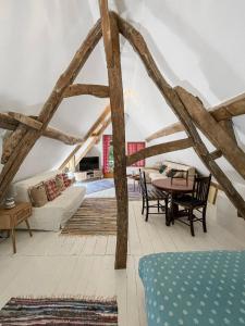 Maisons de vacances La Longere Bleue Maison 6 couchages : photos des chambres