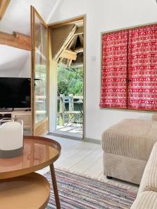Maisons de vacances La Longere Bleue Maison 6 couchages : photos des chambres