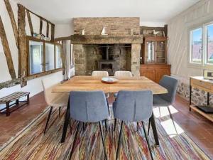 Maisons de vacances La Longere Bleue Maison 6 couchages : photos des chambres