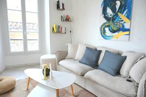 The Seaside Serenity -NEW AC equipped - Calm with Bay View - Heart of Villefranche