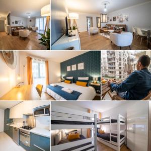 Le Bord de Seine 5min à pieds Gare Parking Privé Gratuit