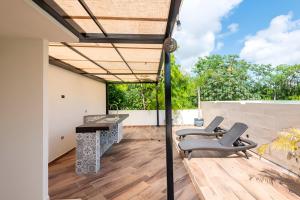 Departamento amplio con balcon y mini alberca privada