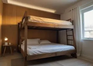 Gemütliches Etagenbett Zimmer mit Privatem Bad Nähe Flughafen - Playa Punta Arena