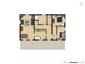 House Maharac with 3 apartments till 15 persons