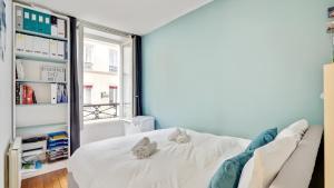 Quartier a la mode du Marais climatise 2 chambres