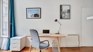 Quartier a la mode du Marais climatise 2 chambres