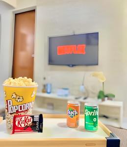 Apê Aconchegante com Piscina I Wi-Fi e A/C