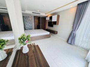 芭堤雅市中心 Grand Avenue 一卧室公寓城景酒吧街 高速互联网智能电视