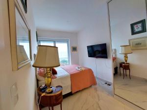 BookSantos Unlimited 706 apto de Novela Vista Mar