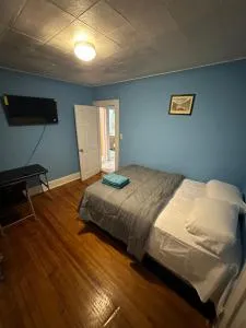 Fidelia Emerald Room Queen Bed within minutes of Newark Liberty International Airport and Newark Penn Station - Springfield