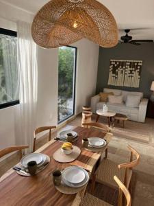Apartamento de lujo 2 dormitorios con balcón Aldea Zama Tulum