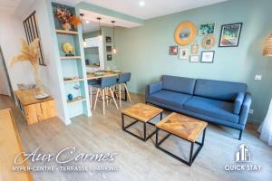 Centre ville au calme-Terrasse-parking-