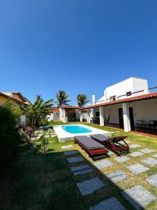 Casa Egípcia em Morro branco - na quadra da praia