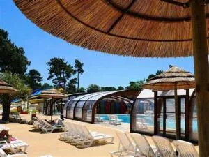 Mobil Home 10 personnes Camping la Tremblade Emplacement 074 - 龙斯莱班