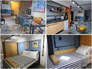 Apartamento Studio estilo industrial Lourdes BH - 贝洛奥里藏特