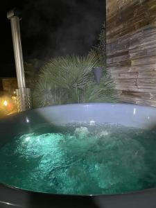 Maisons de vacances Gite Les Eaux du Moulin piscine chauffee et jacuzzi : photos des chambres