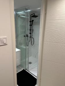 Black and White Apartment in Siófok