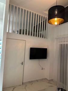 Black and White Apartment in Siófok