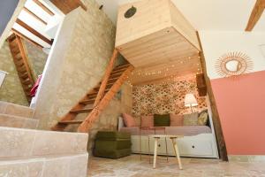 Maisons de vacances Cabane Tourangelle - La petite Boheme : photos des chambres