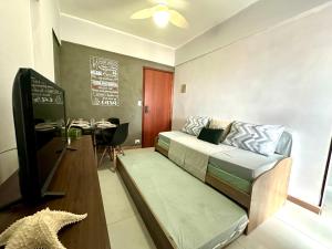 Apartamento aconchegante 8 min a pé até a praia