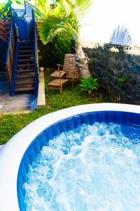 T2 L'Escale du Voyageur - Terrasse Jardin & Jacuzzi - Proche Aéroport - Beaufond