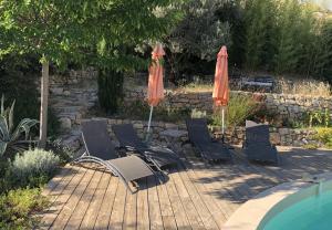 Villas Villa de Charme magnifique vue Panoramique et Piscine : photos des chambres