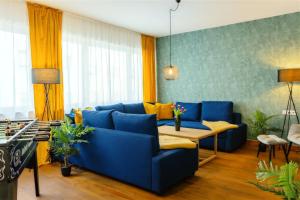 THE BIG MÜNSTER für bis zu 12, Whirlpool, Sauna, zentral, Tischfußball, Balkon, Gasgrill