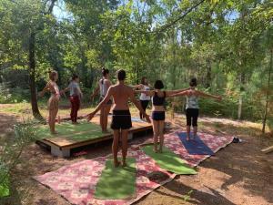 Campings Camping la Kahute - Tente tipi au coeur de la foret : photos des chambres