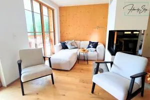 Homely Stay AlpenPanorama-Chalet mit eigener Sauna, Kamin und Bergblick - 菲施巴豪