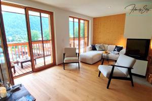 Homely Stay AlpenPanorama-Chalet mit eigener Sauna, Kamin und Bergblick
