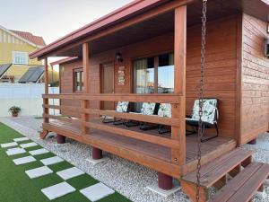 Acolhedora casa de férias T2 com espaço exterior