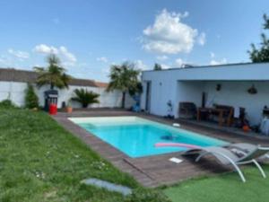 Villas Maison familial piscine pres de bordeaux 2 chambres : Villa 1 Chambre