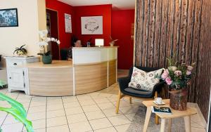 Hotels La Terrasse Fleurie, Logis, Hotel et Restaurant : photos des chambres
