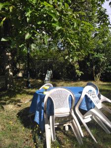 Sejours chez l'habitant Chambre a la campagne - DORDOGNE a deux pas : Chambre Double - Vue sur Jardin
