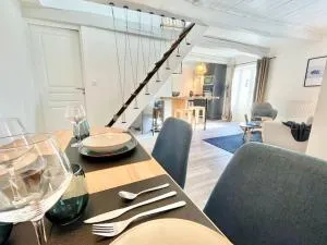 Duplex-Ocean Moderne dans longère avec extérieur - Kervran