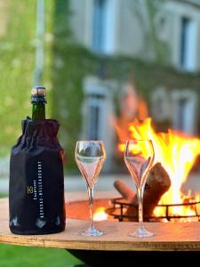 B&B / Chambres d'hotes Chateau de Belleaucourt : photos des chambres