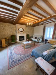 Maisons de vacances Le Camp Romain, maison familiale avec terrain : photos des chambres